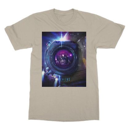 Aliens Illustrated Tee Softstyle T-Shirt