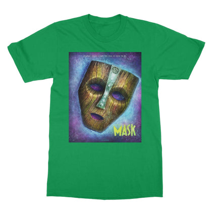 Mask Illustrated Tee Softstyle T-Shirt