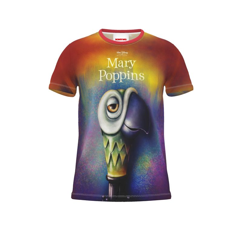 Poppins - Cut And Sew All Over Print T Shirt