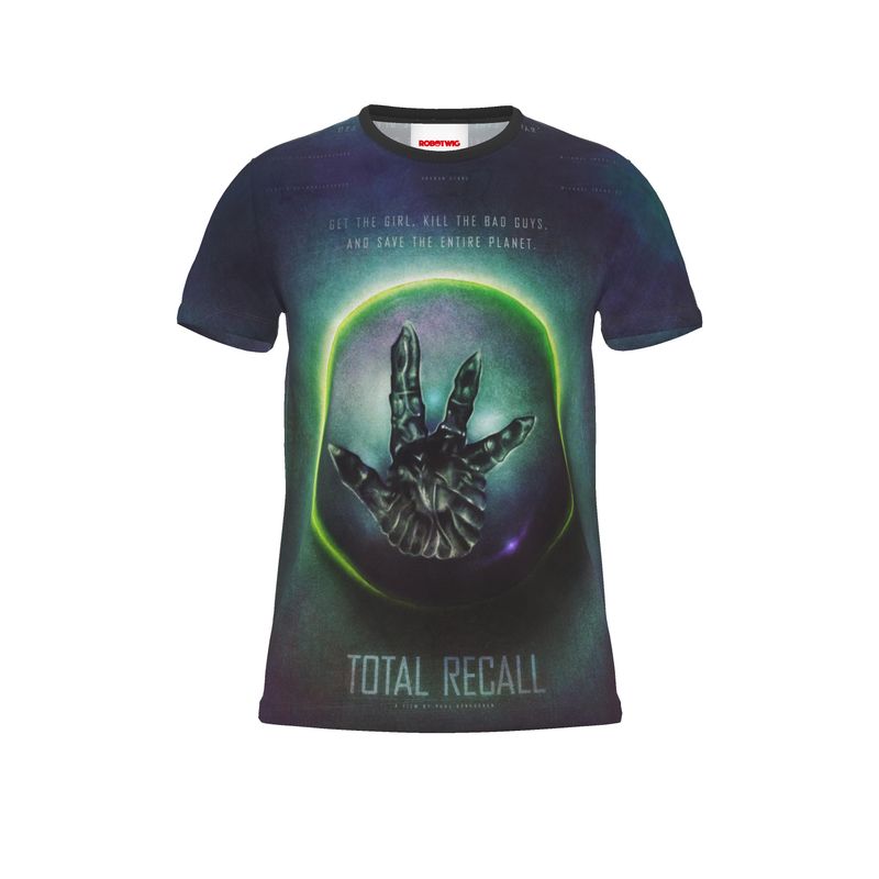 Total Recall - Cut And Sew All Over Print T Shirt