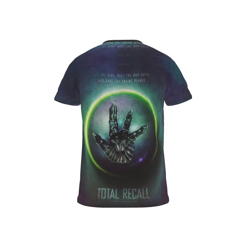 Total Recall - Cut And Sew All Over Print T Shirt