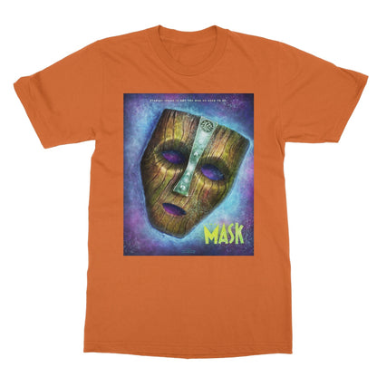Mask Illustrated Tee Softstyle T-Shirt