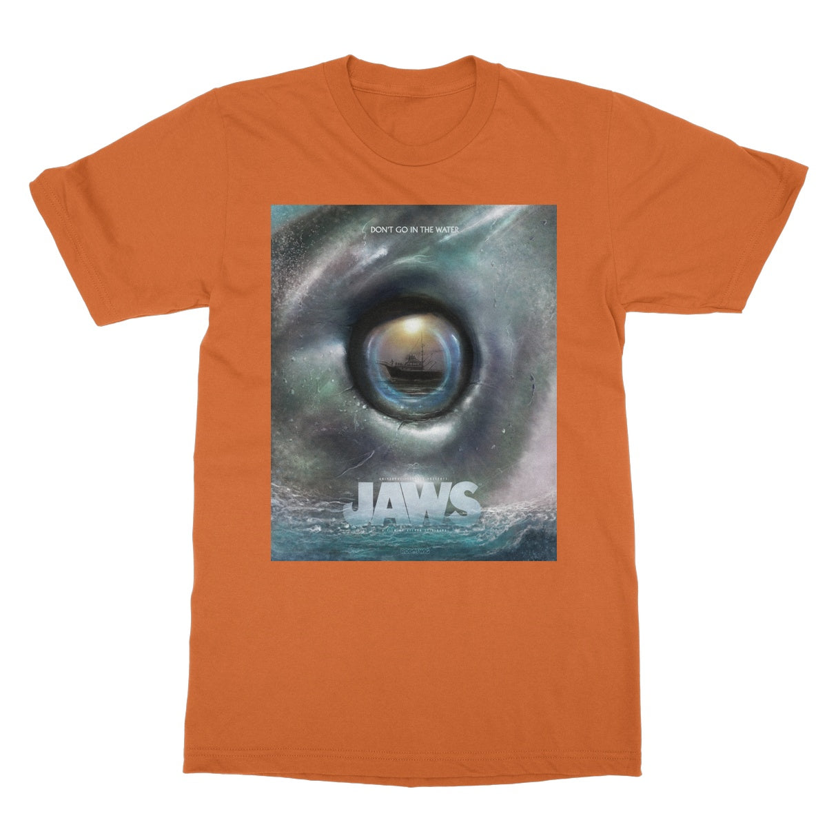 JAWS Illustrated Tee Softstyle T-Shirt