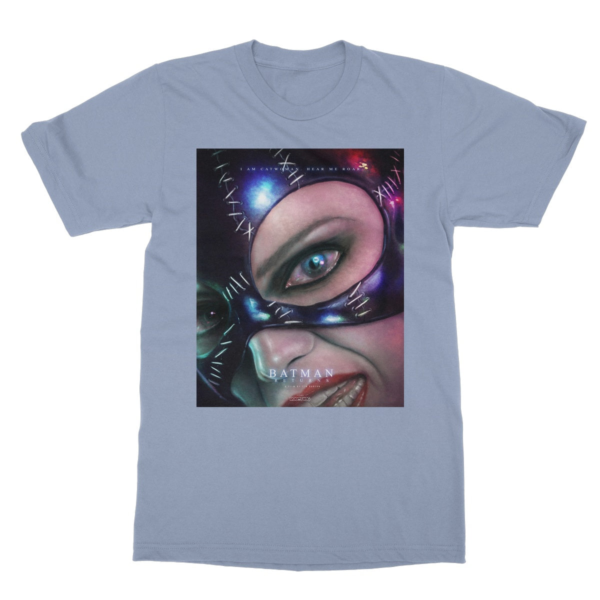 Catwoman Illustrated Softstyle T-Shirt