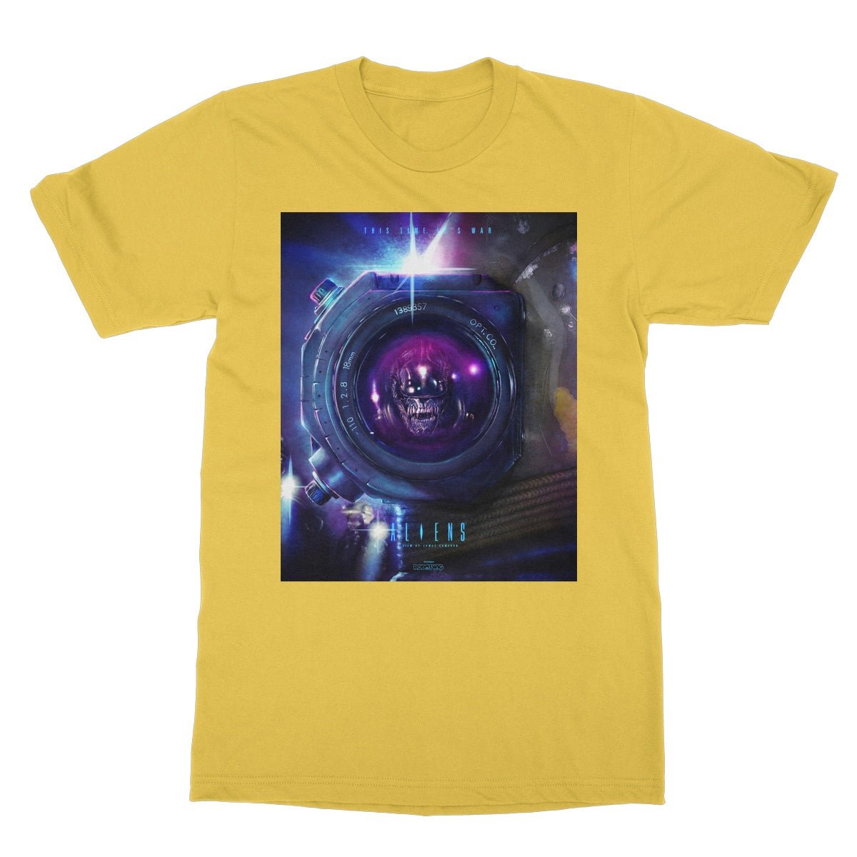 Aliens Illustrated Tee Softstyle T-Shirt