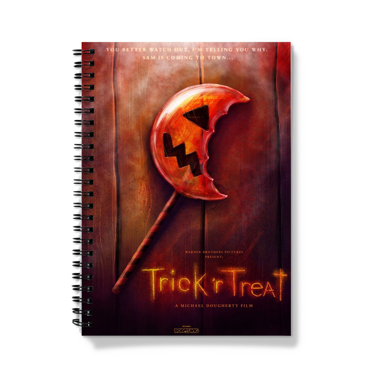 TrickrTreat Alternate Movie Poster Art Notebook