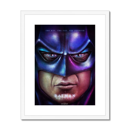 Bat Alternate Movie Poster Art Framed & Mounted Print