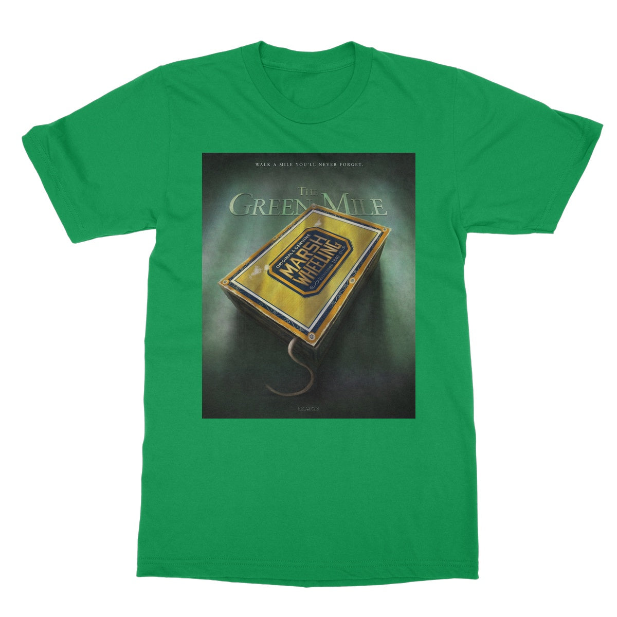 Green Mile Illustrated Softstyle T-Shirt