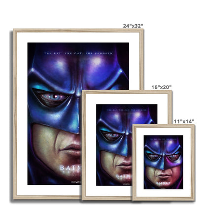 Bat Alternate Movie Poster Art Framed & Mounted Print