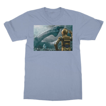 No More Adventures Illustrated Tee Softstyle T-Shirt