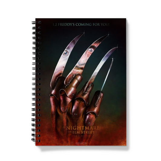 Freddy Alternate Movie Poster Art Notebook
