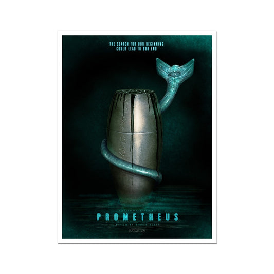 Prometheus Alternate Movie Poster Art Fine Art Print