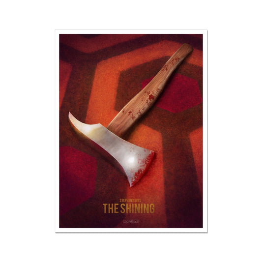 The Shining Alternate Movie Poster Art Fine Art Print