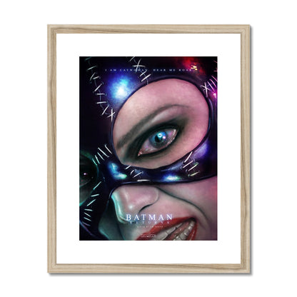 Catwoman Alternate Movie Poster Art Framed & Mounted Print