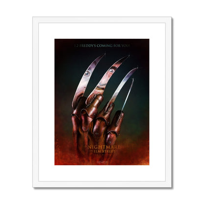 Freddy Alternate Movie Poster Art Framed & Mounted Print