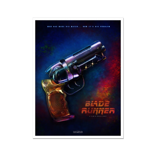 Bladerunner Alternate Movie Poster Art Fine Art Print