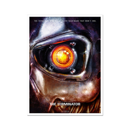 Terminator Alternate Movie Poster Art Fine Art Print