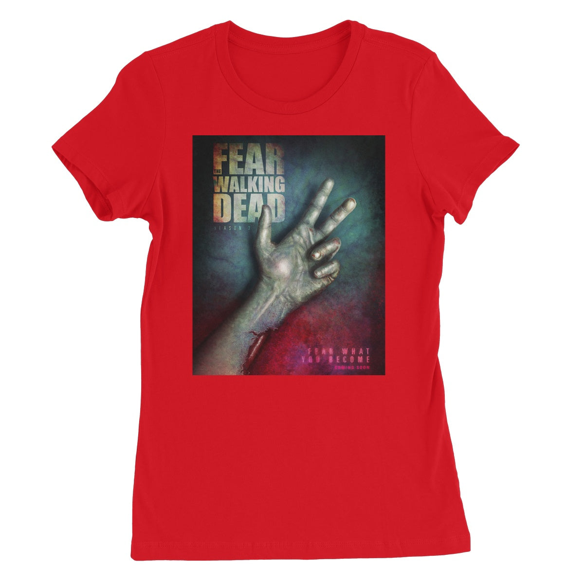 Fear The Walking Dead S3 Illustrated Tee Women's Favourite T-Shirt