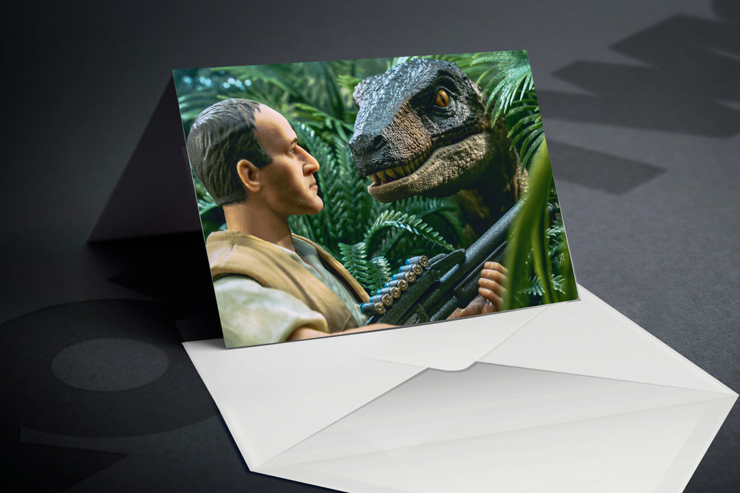 Miniverse - Clever Girl - Greetings Card