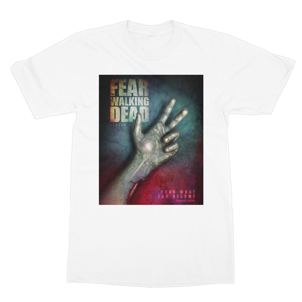 Fear The Walking Dead S3 Illustrated Tee Softstyle T-Shirt