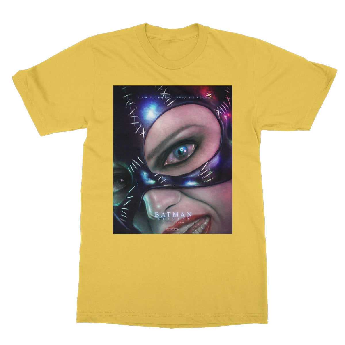 Catwoman Illustrated Softstyle T-Shirt