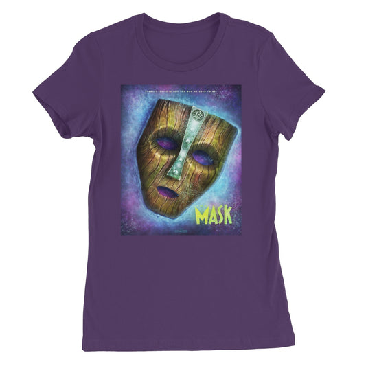 Mask Illustrated Tee Women's Favourite T-Shirt